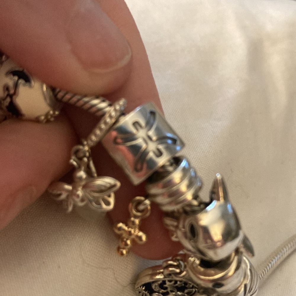 Pandora Pisces ♓️ Charm Retired GUC ALE 925